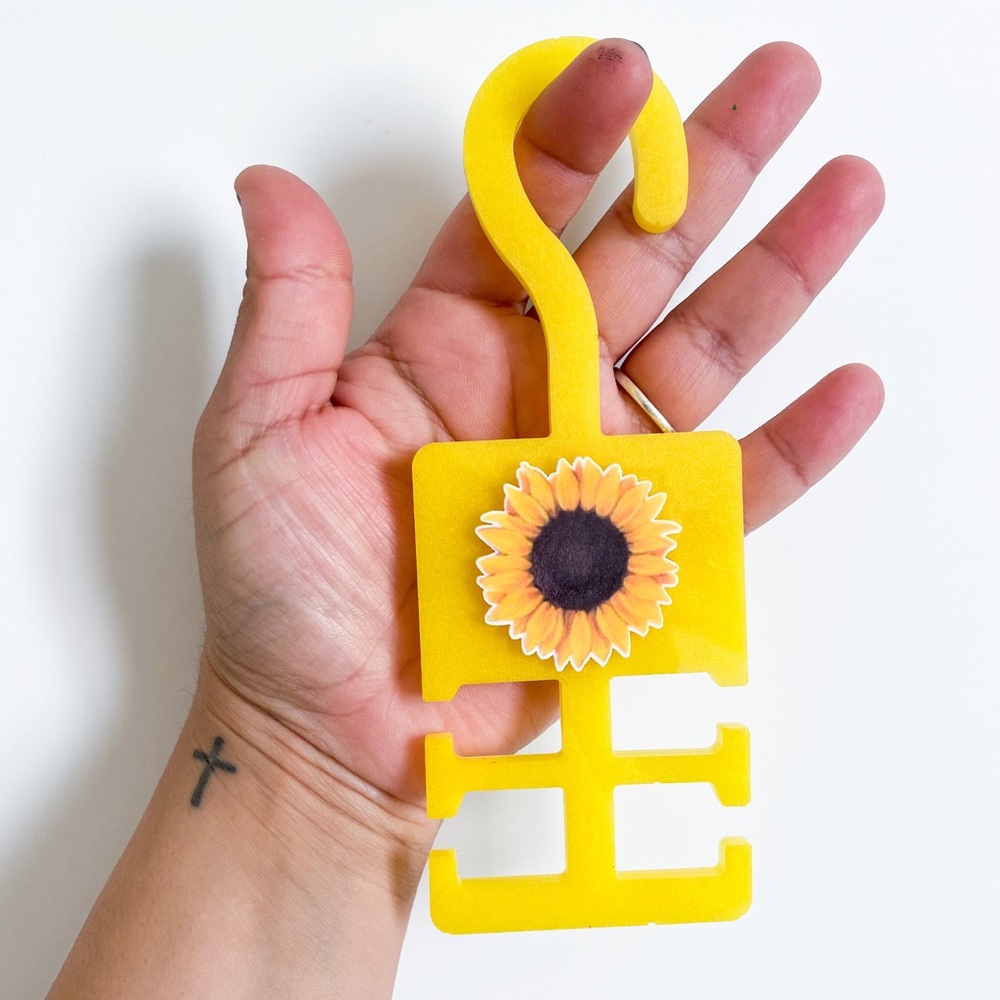 Sunflower Mask hanger